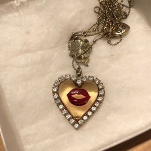 Betsey Johnson Valentine Necklace